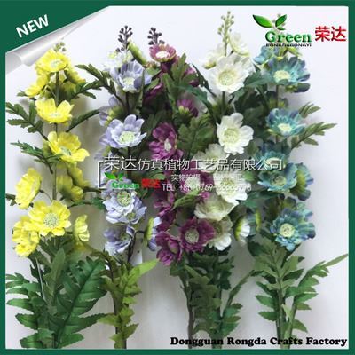 東莞榮達仿真植物工藝品 以絹花小洋葵點亮家居，品質與美學兼具的仿真花專家